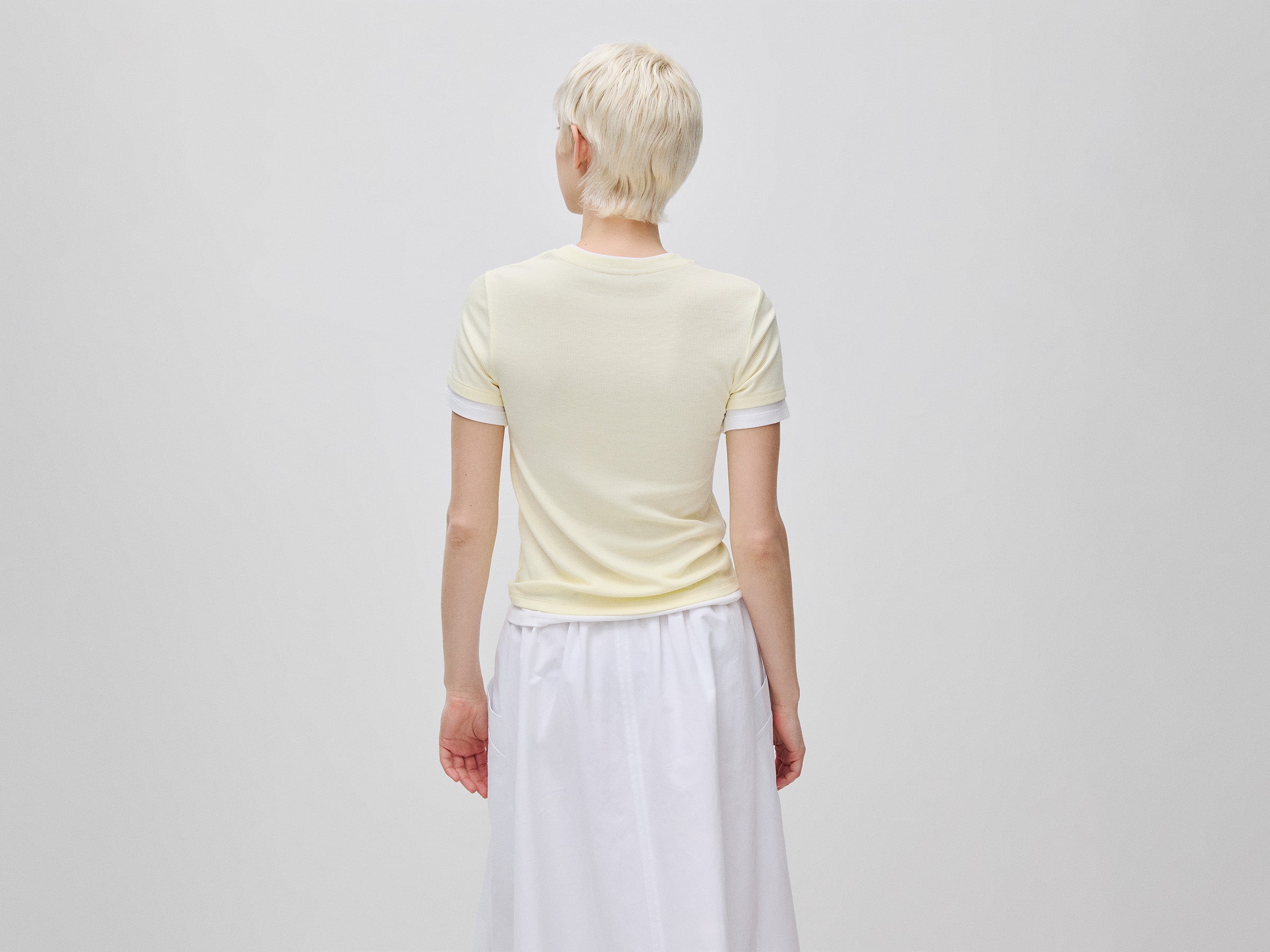 T-shirt slim fit canelada - ucb_image_B