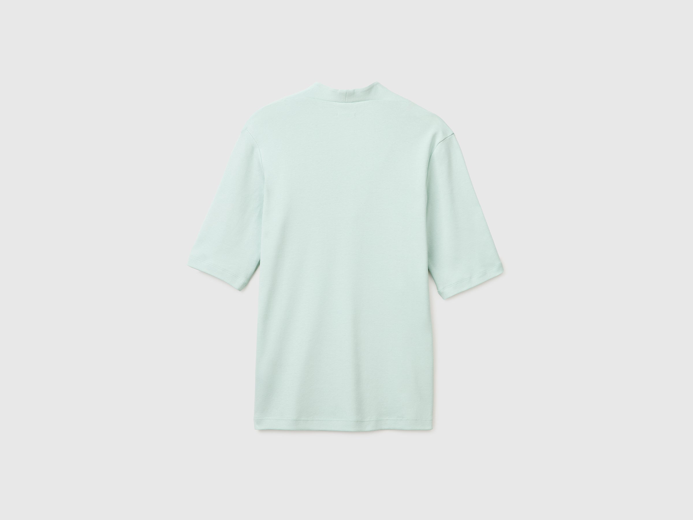 T-shirt slim fit em algodão de fibra longa - ucb_image_BS