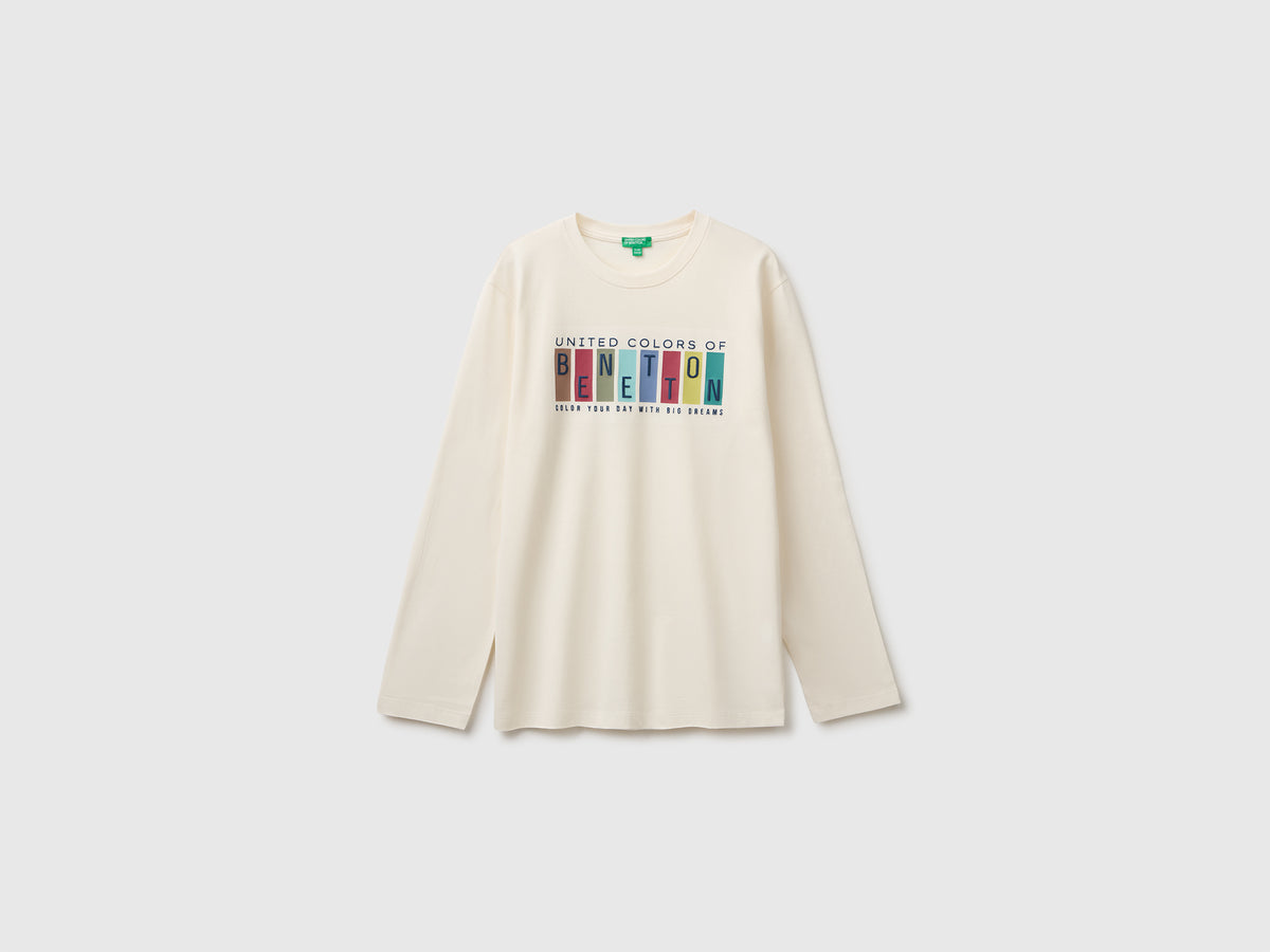 T-shirt com estampa e bordado - ucb_image_FS