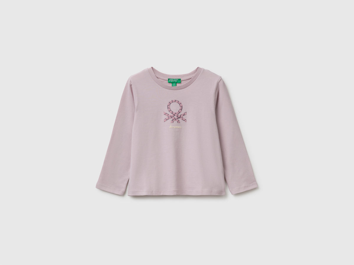 T-shirt com estampa efeito de relevo - ucb_image_FS
