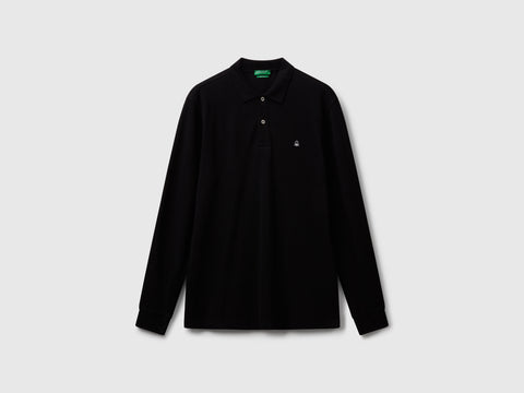 Polo de manga comprida em algodão - ucb_image_FS