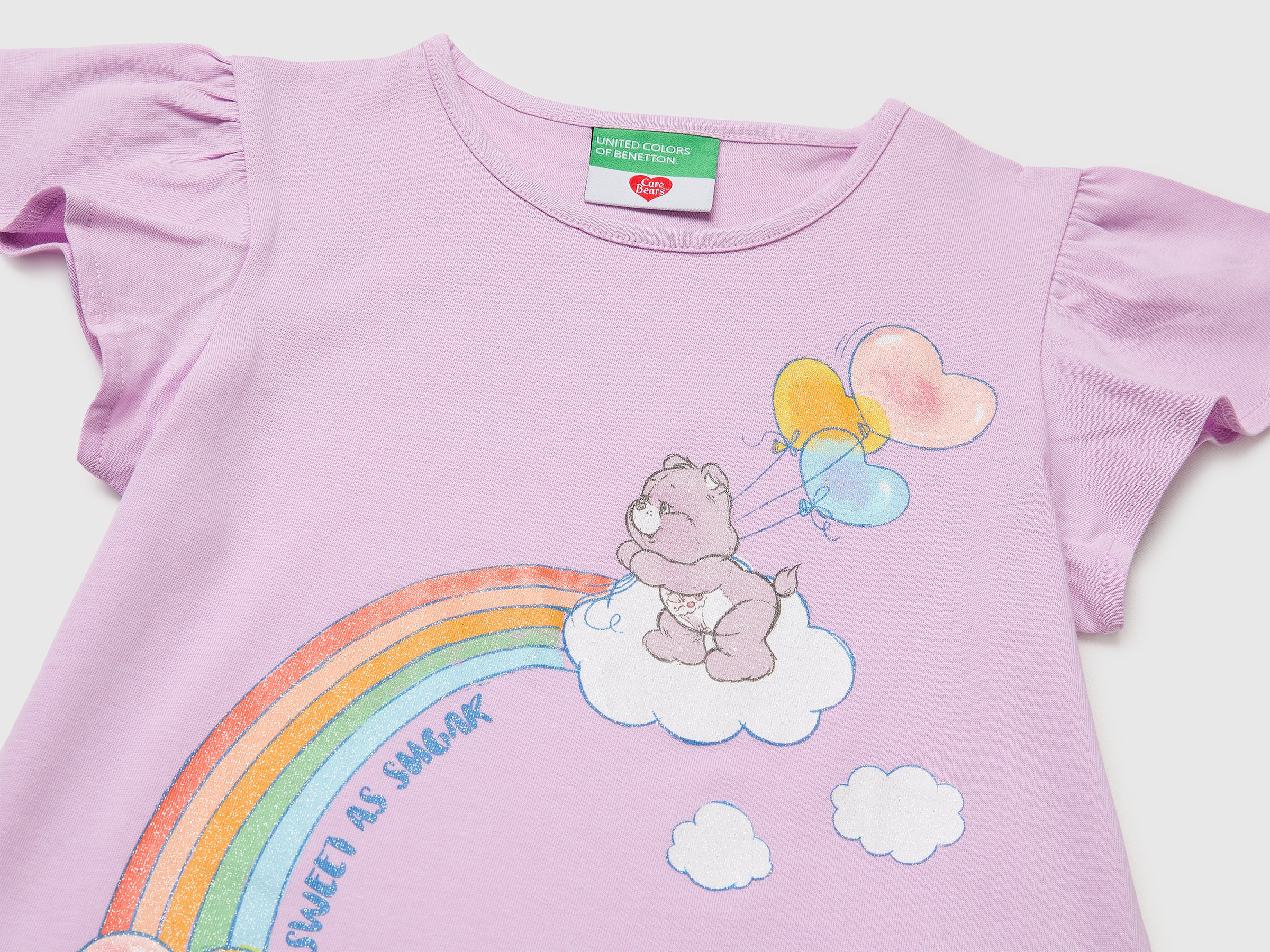 T-shirt Care Bears com glitter - ucb_image_DS1