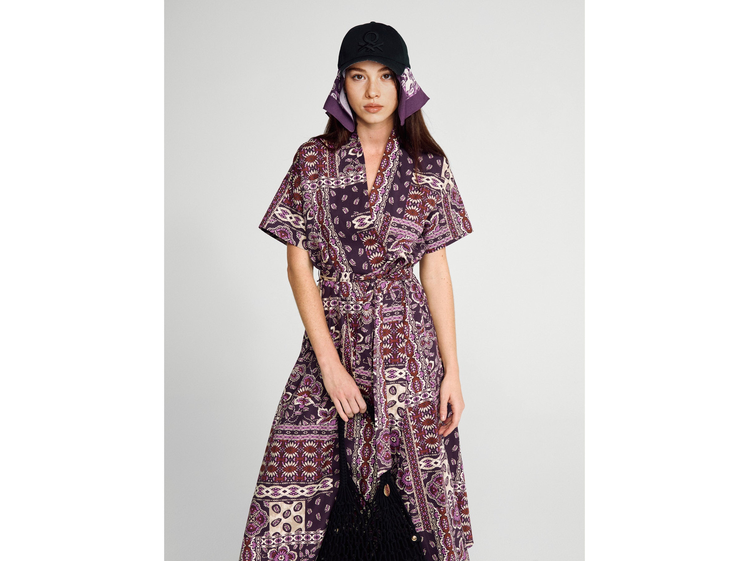 Vestido longuette com estampa bandana - ucb_image_FY