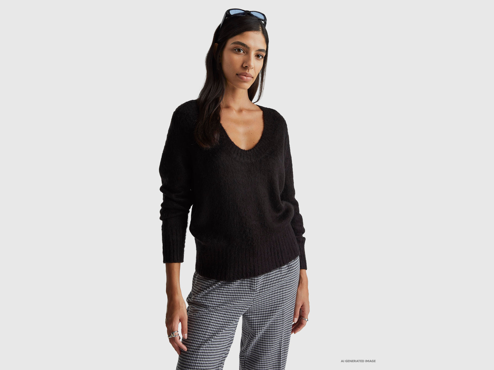 Camisola quente em mistura de mohair - ucb_image_F