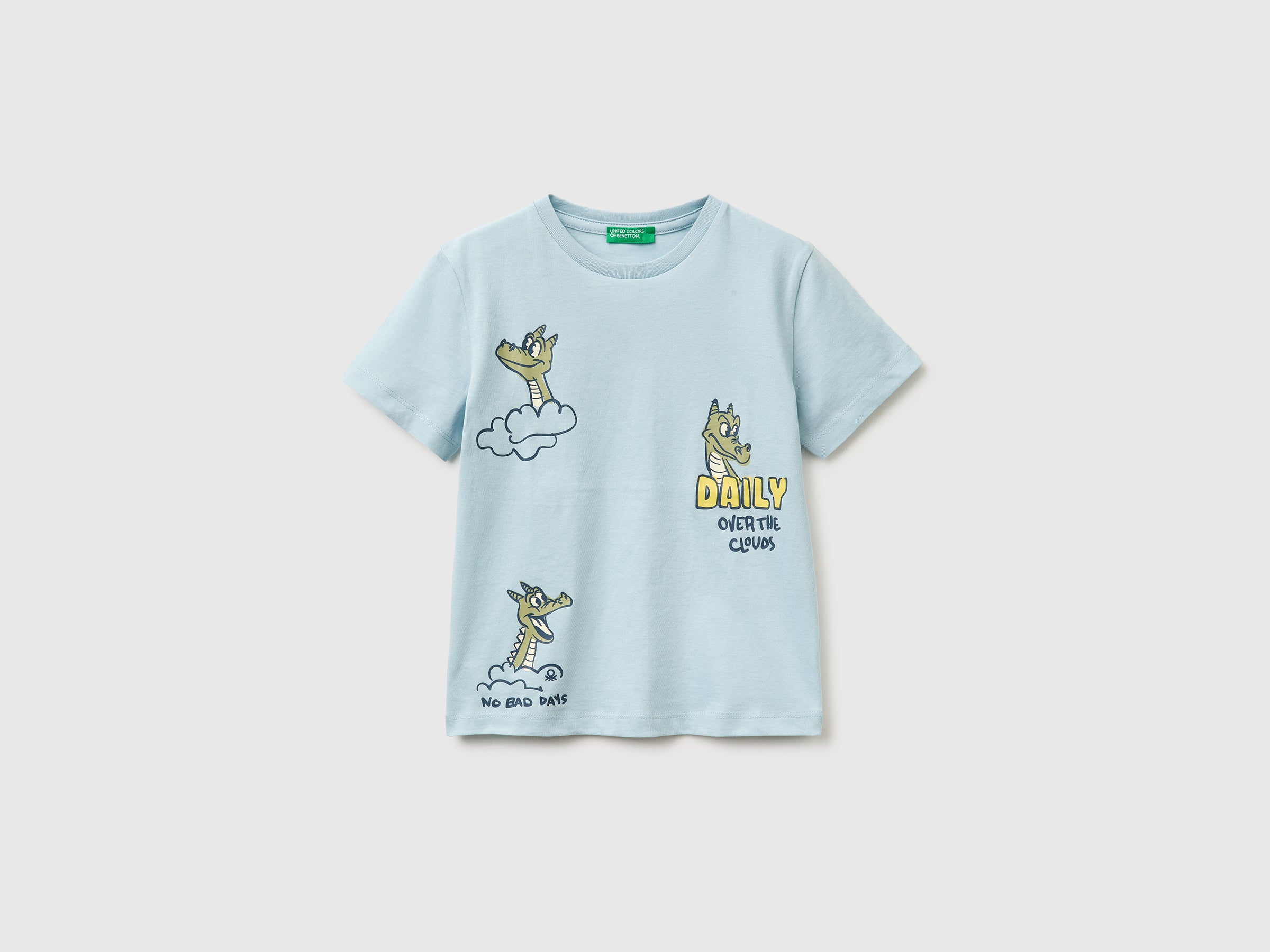 T-shirt de gola redonda com estampa - ucb_image_FS
