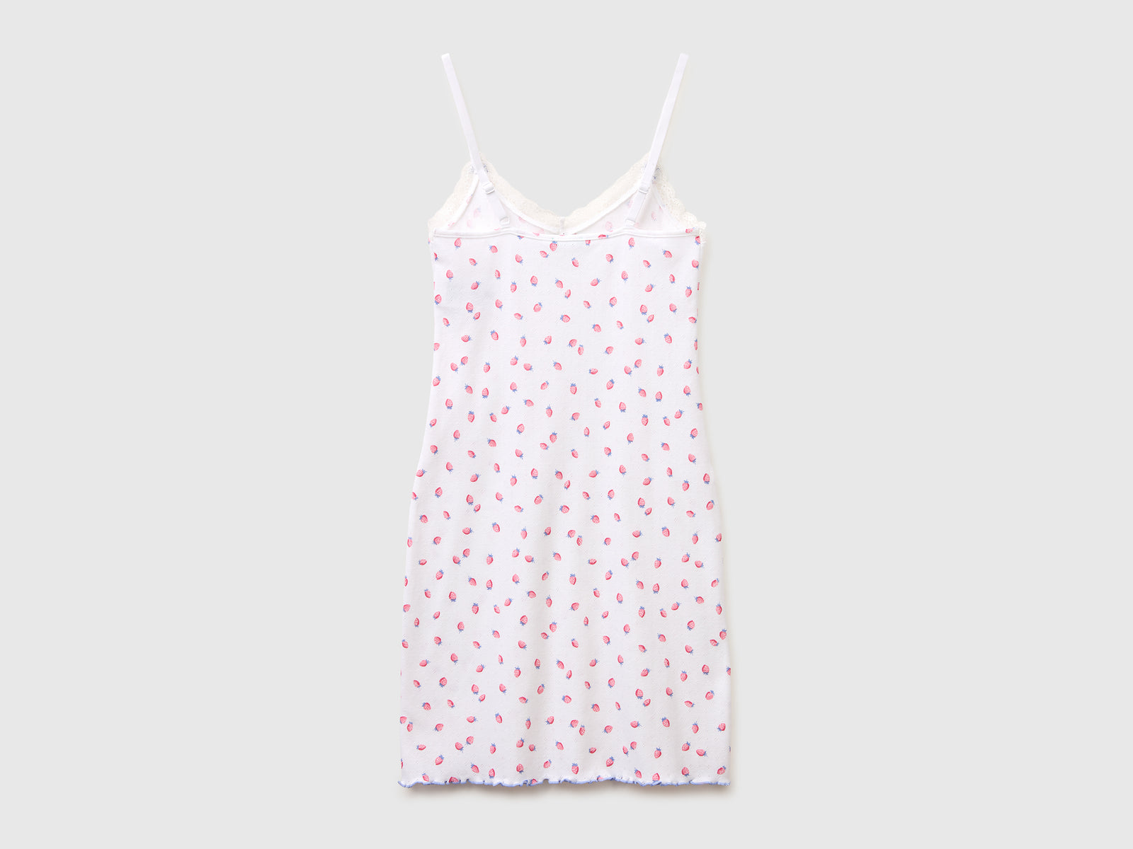 Patterned nightgown with shoulder straps - ucb_image_BS