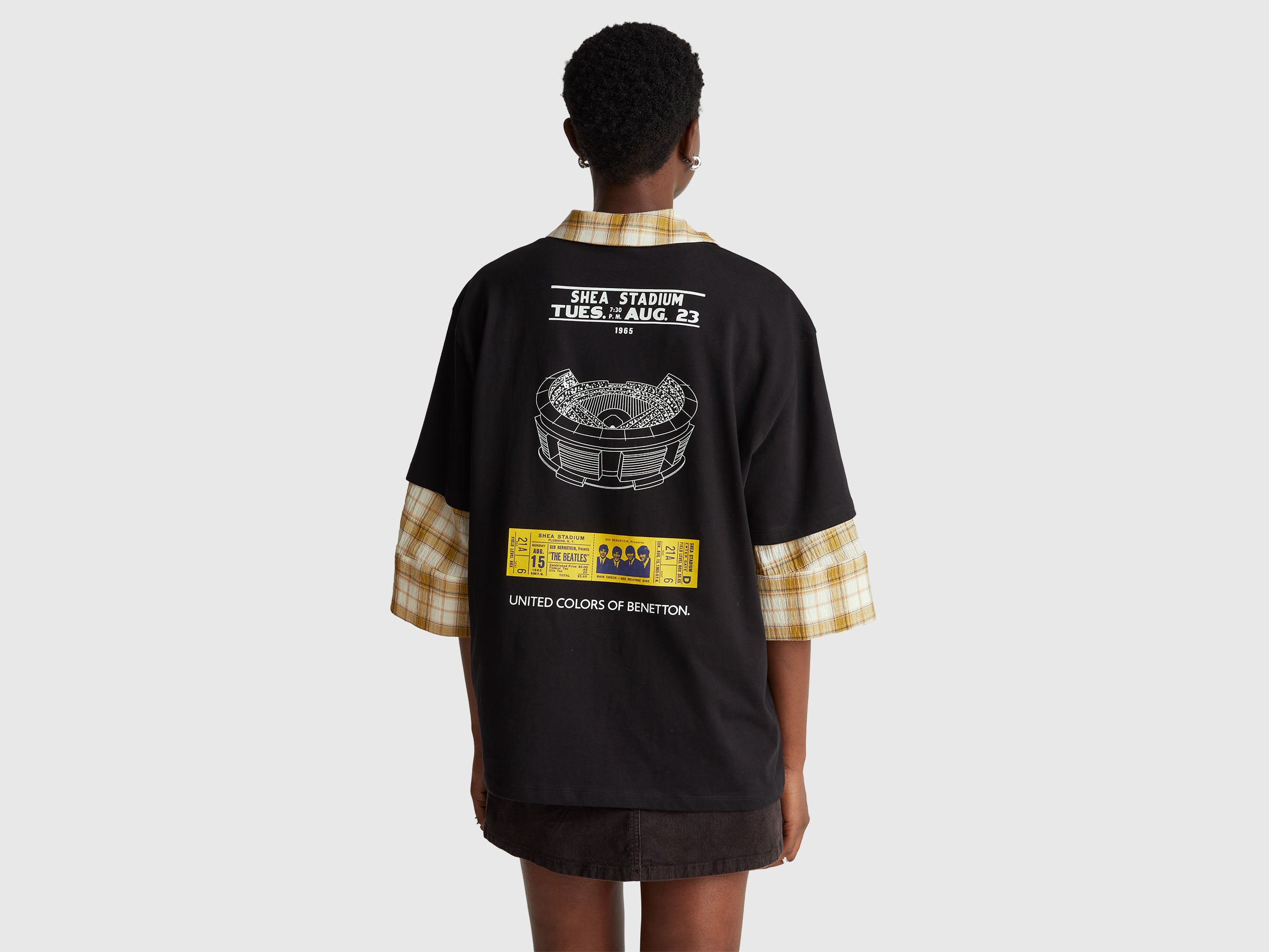 T-shirt "The Beatles” em algodão - ucb_image_B