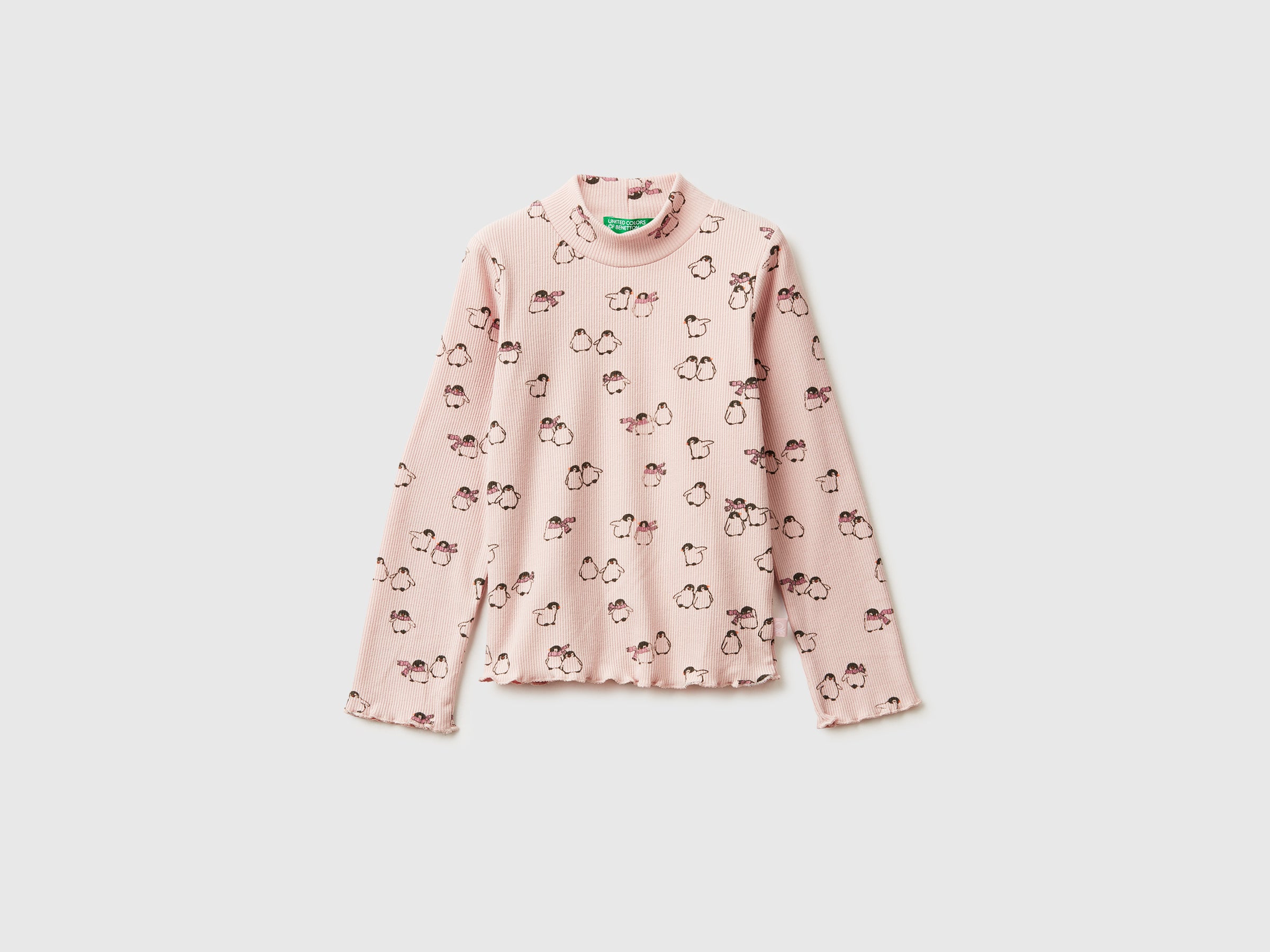 T-shirt slim fit com estampa pinguins - ucb_image_FS