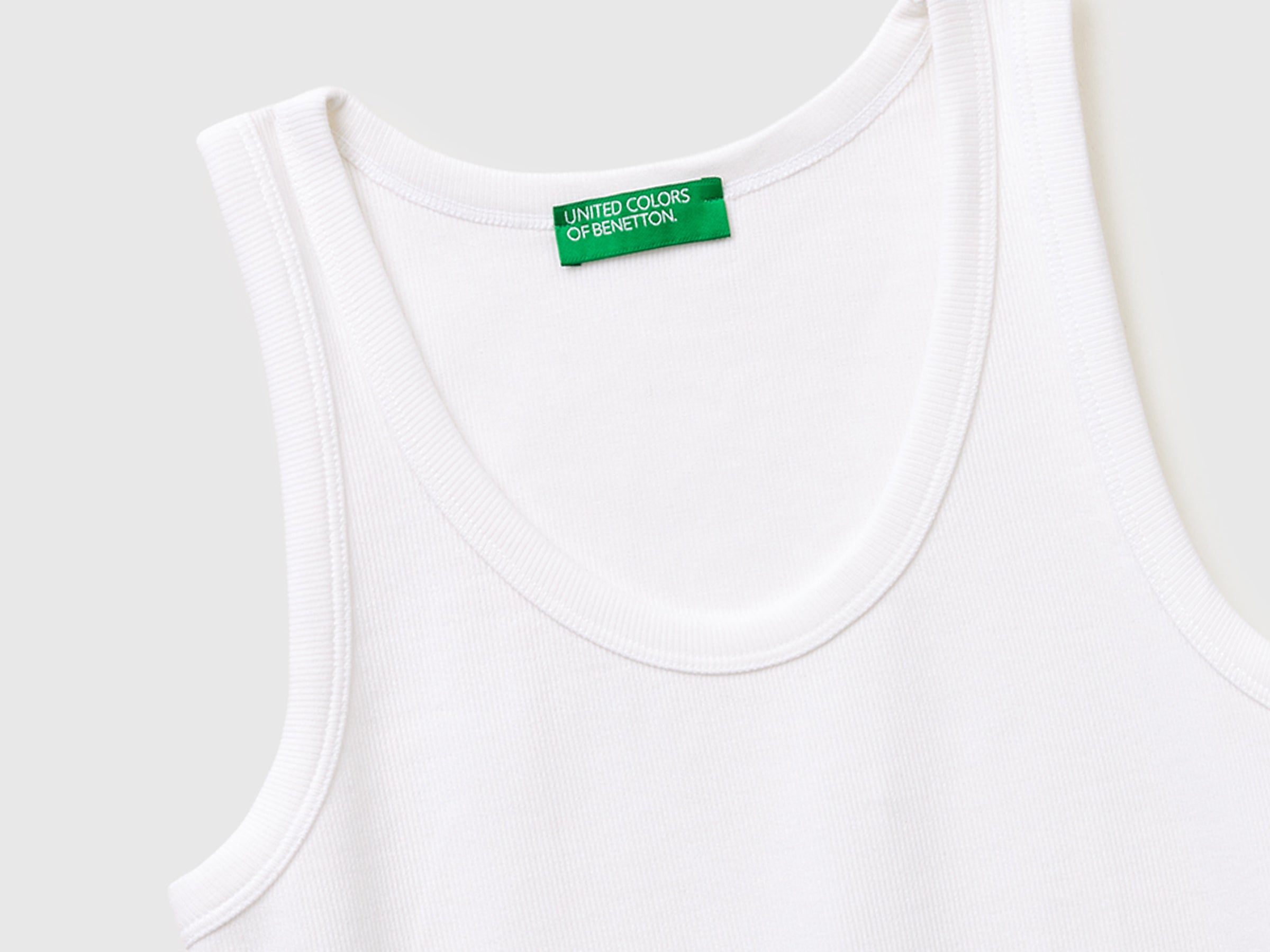 Wide-neck ribbed tank top - ucb_image_DS1
