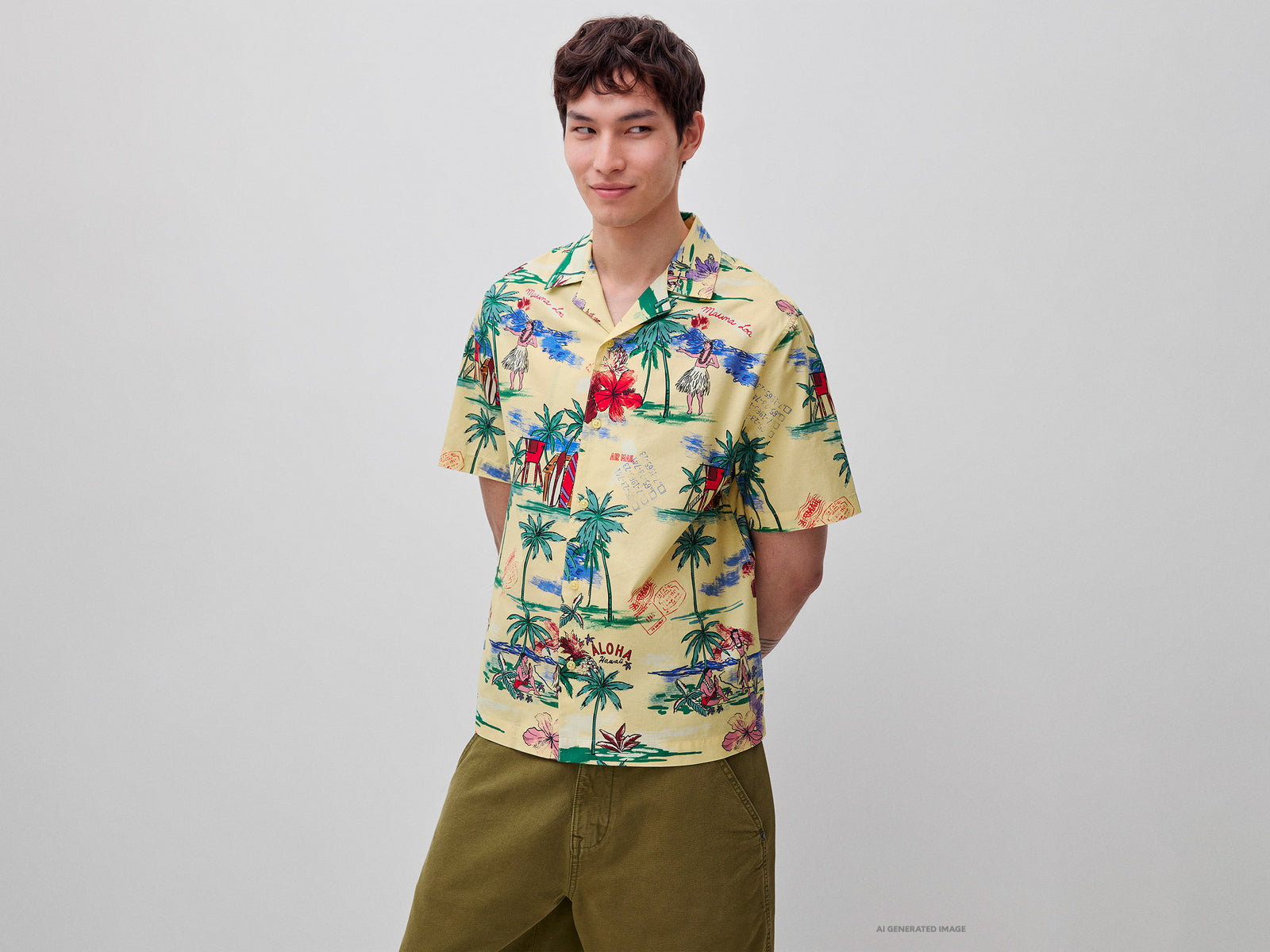 Camisa de manga curta estampada - ucb_image_F