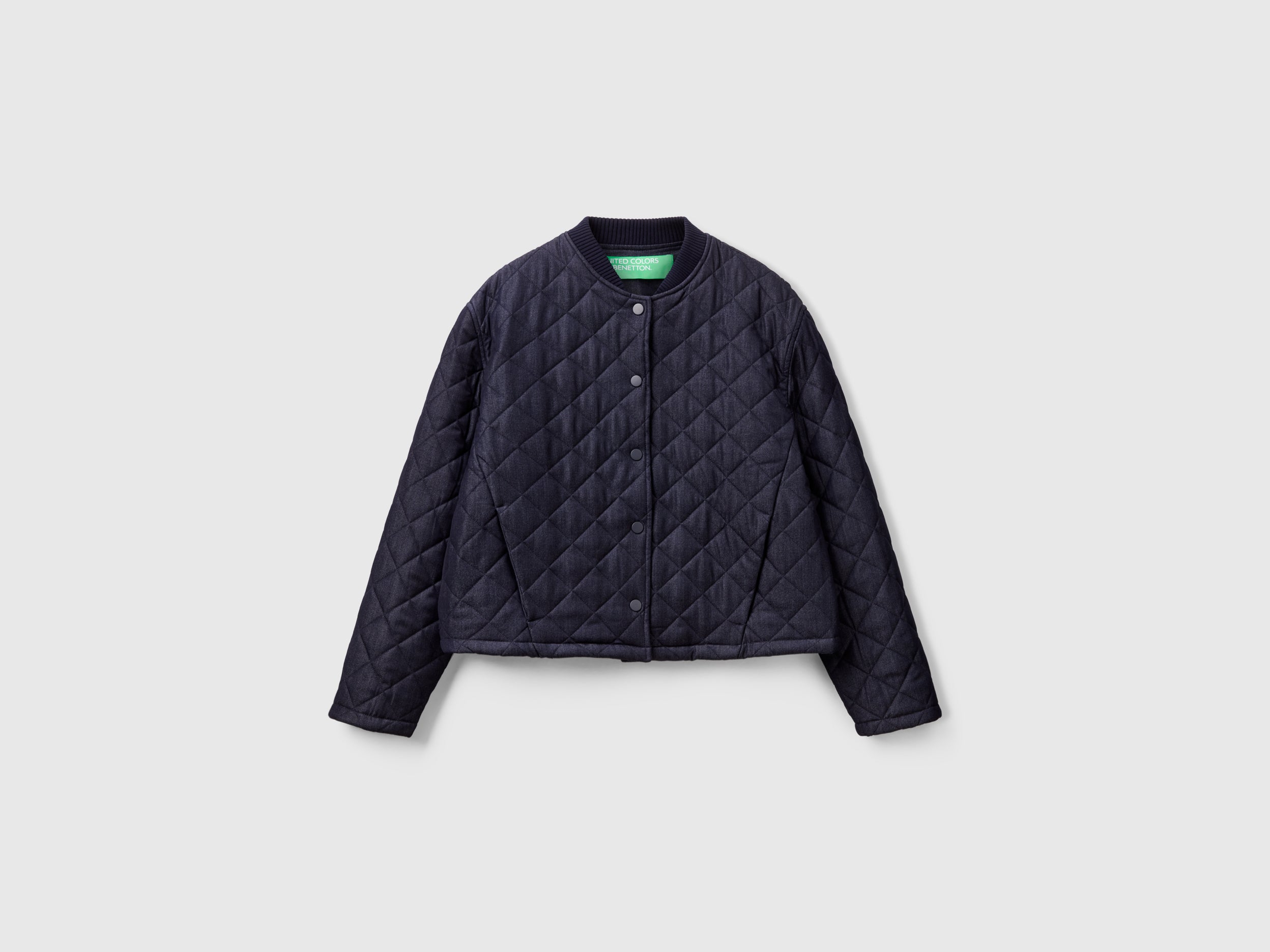 Casaco acolchoado efeito denim - ucb_image_FS