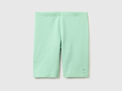 Stretch cotton short leggings - ucb_image_FS