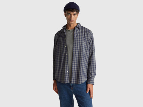 Camisa aos quadrados 100% algodão - ucb_image_F
