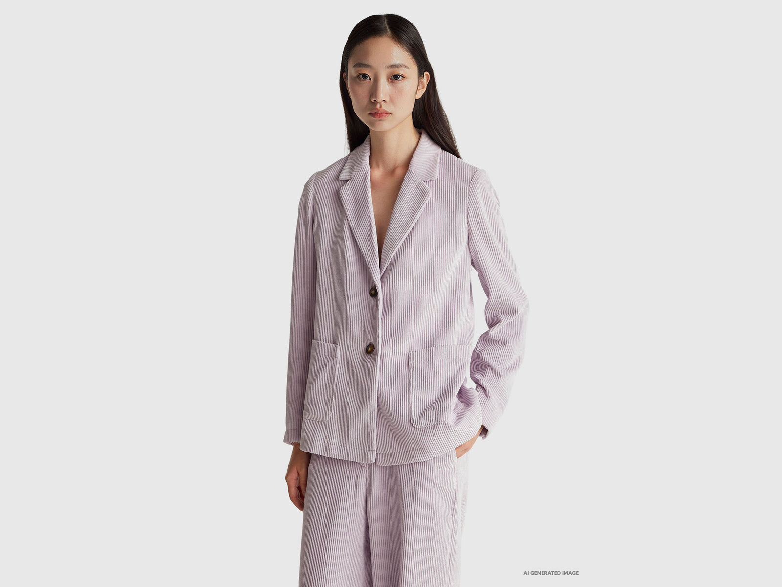 Corduroy blazer
