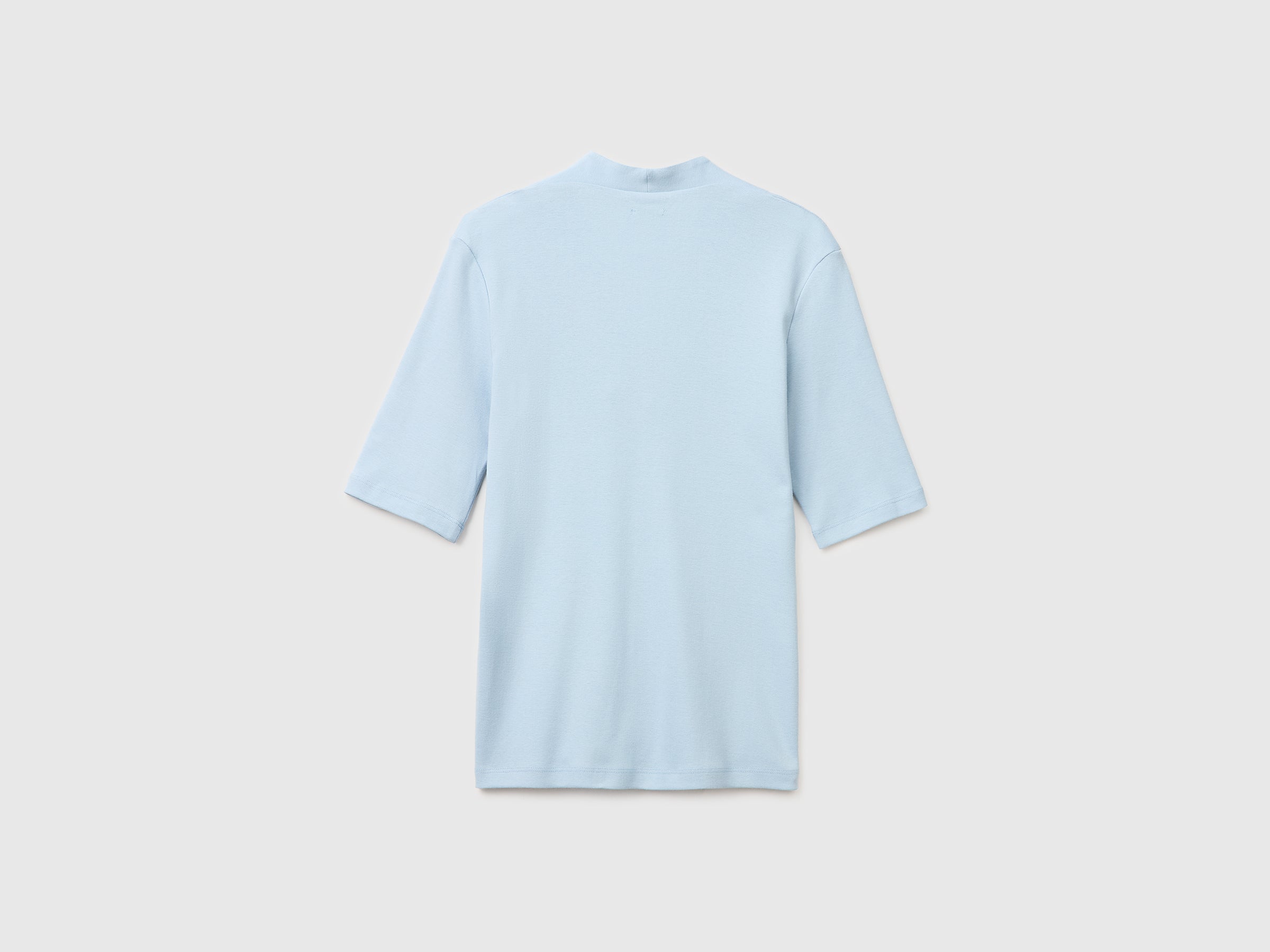 T-shirt slim fit em algodão de fibra longa - ucb_image_BS