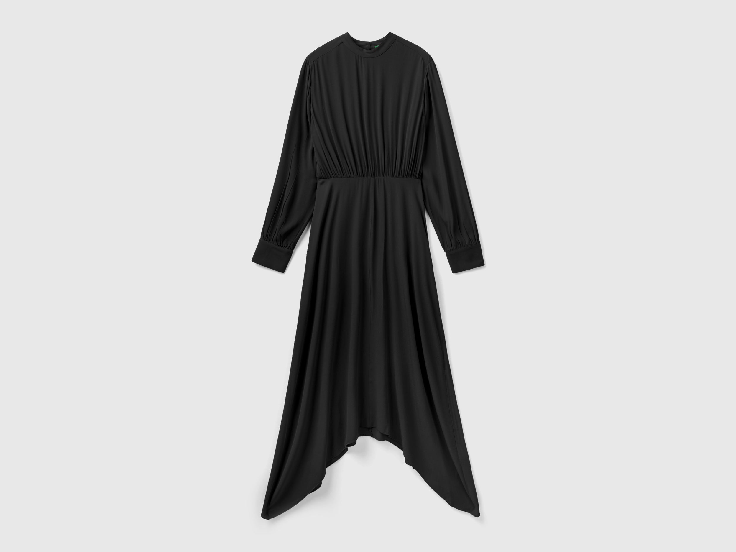 Vestido comprido em viscose fluida - ucb_image_FS