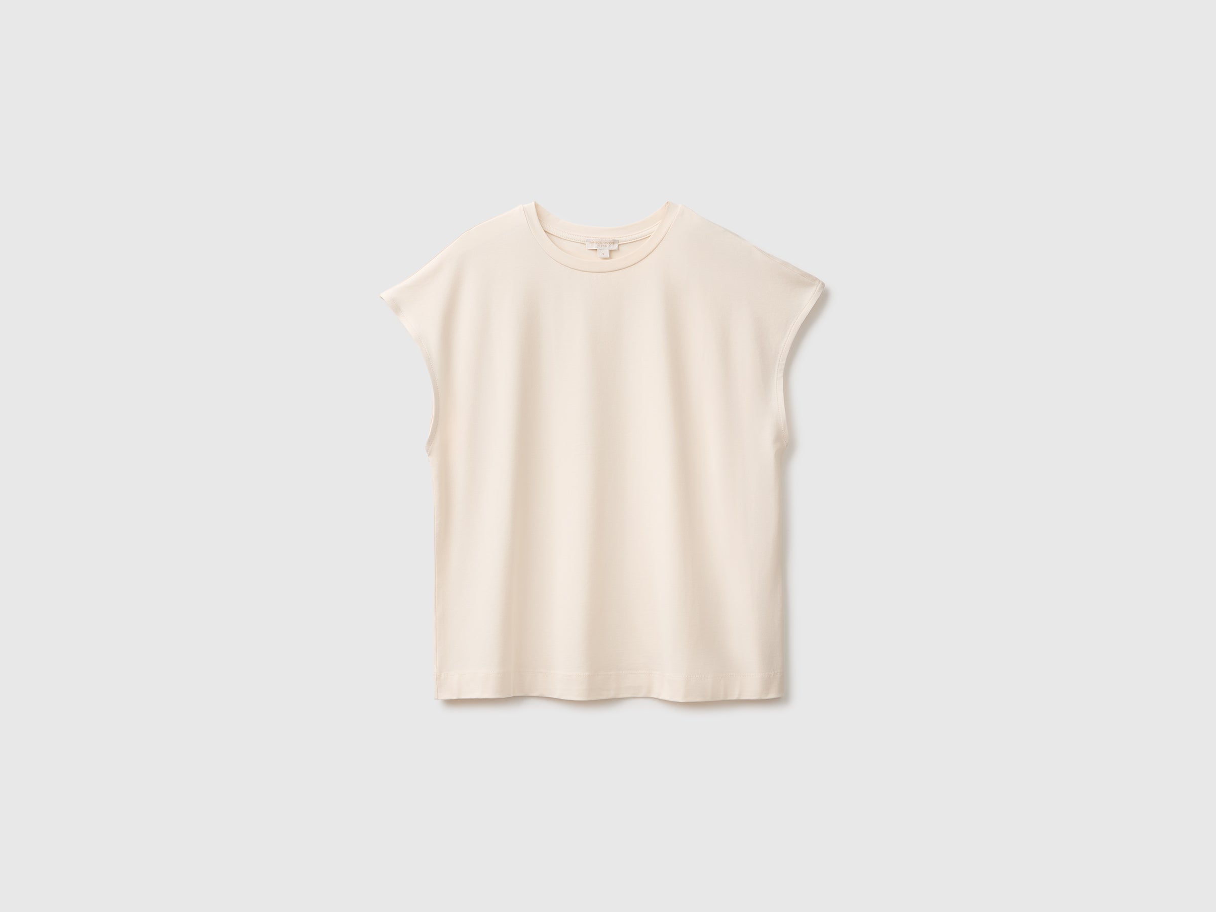 T-shirt em mistura de viscose de bambu - ucb_image_FS