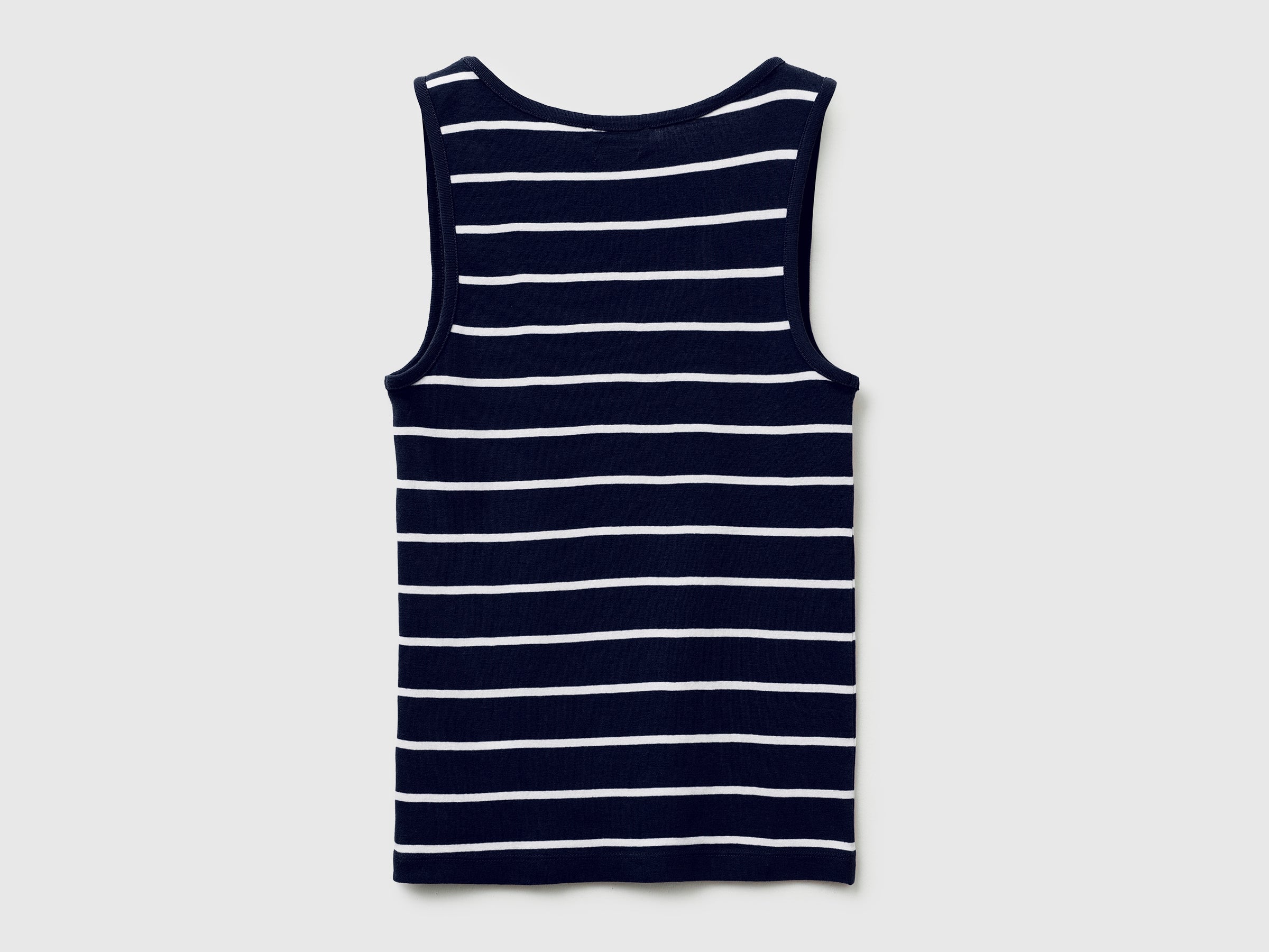 Striped tank top in pure cotton - ucb_image_BS