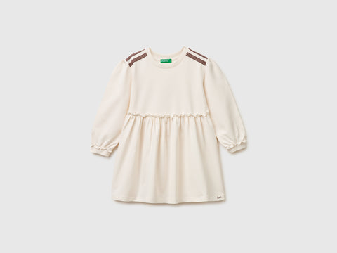 Vestido em felpo com renda - ucb_image_FS