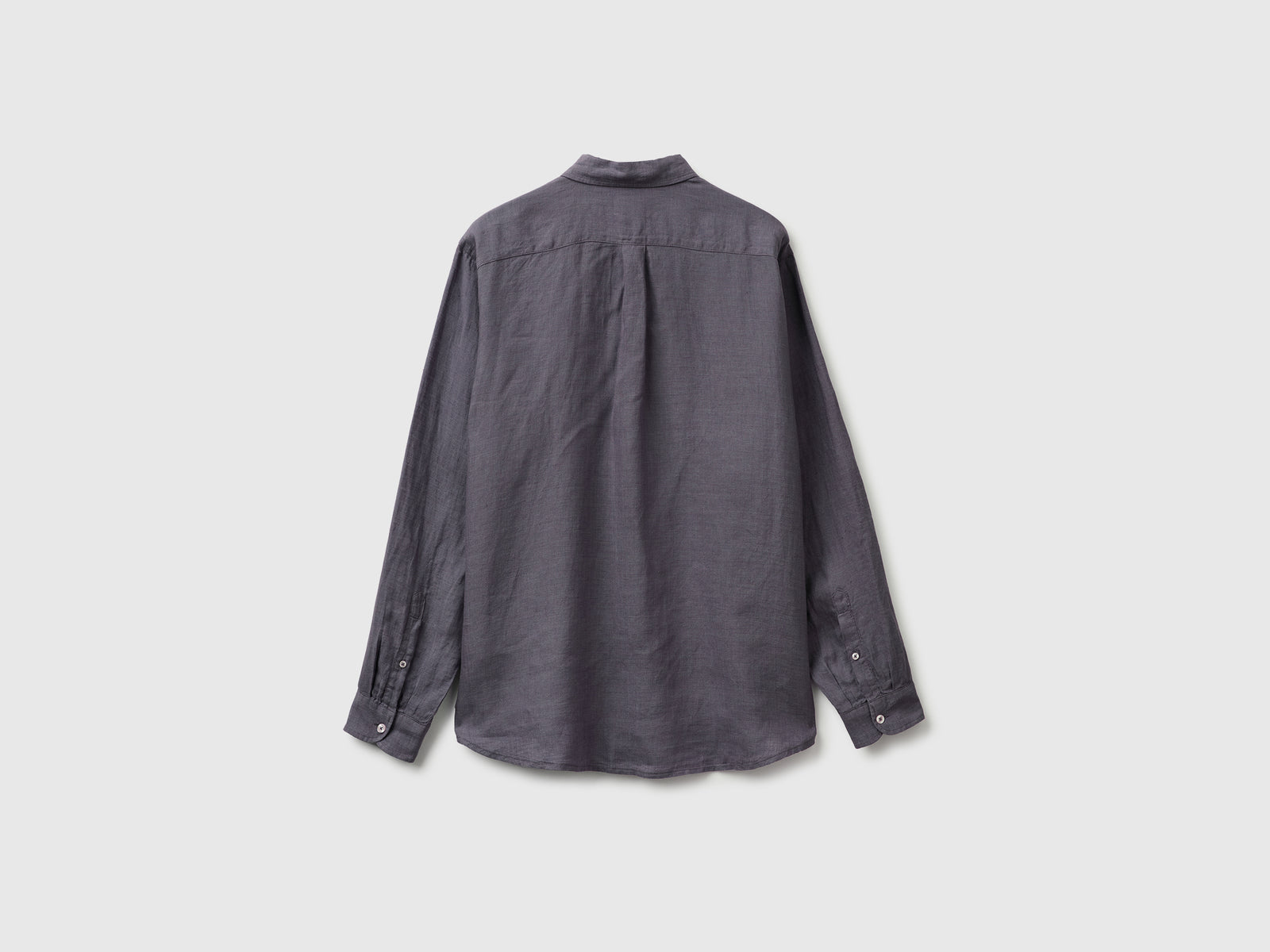 Grey shirt in pure linen - ucb_image_BS
