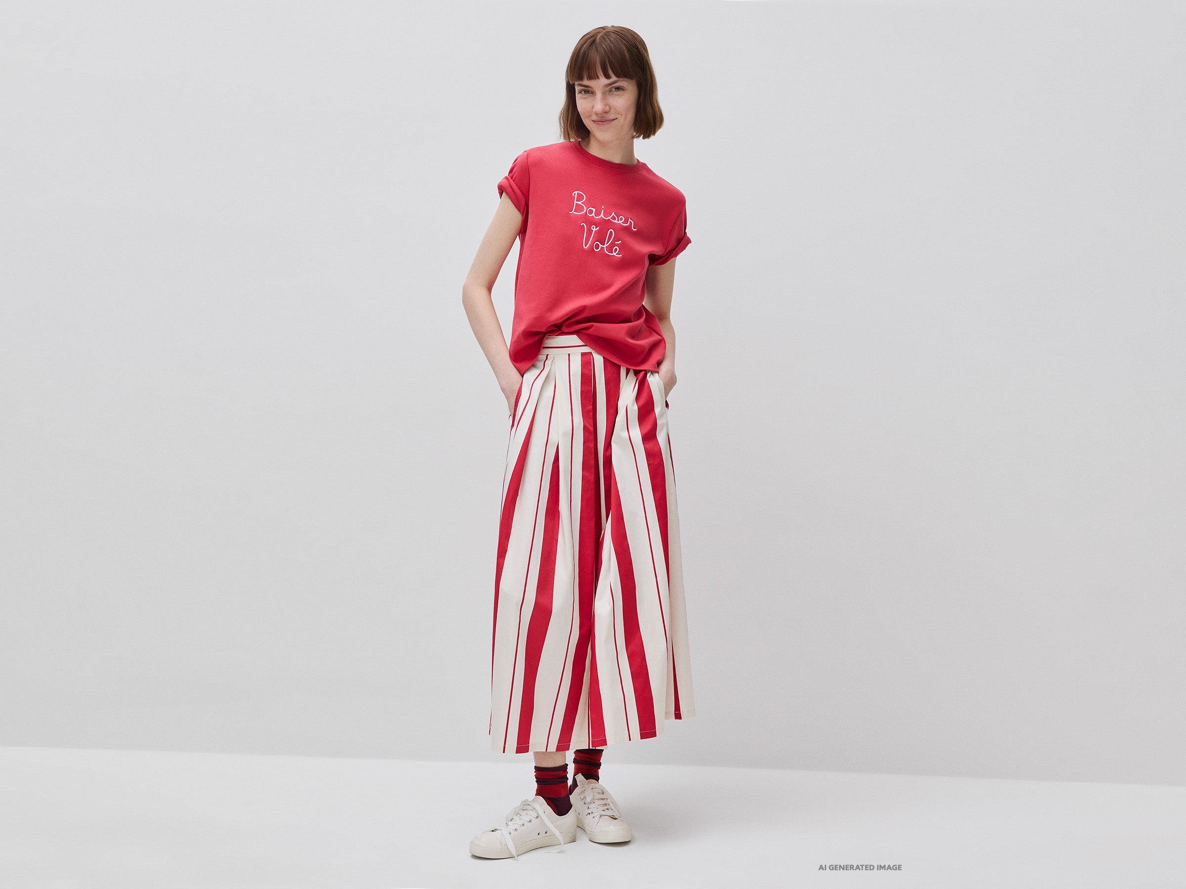 T-shirt com texto bordado - ucb_image_FY