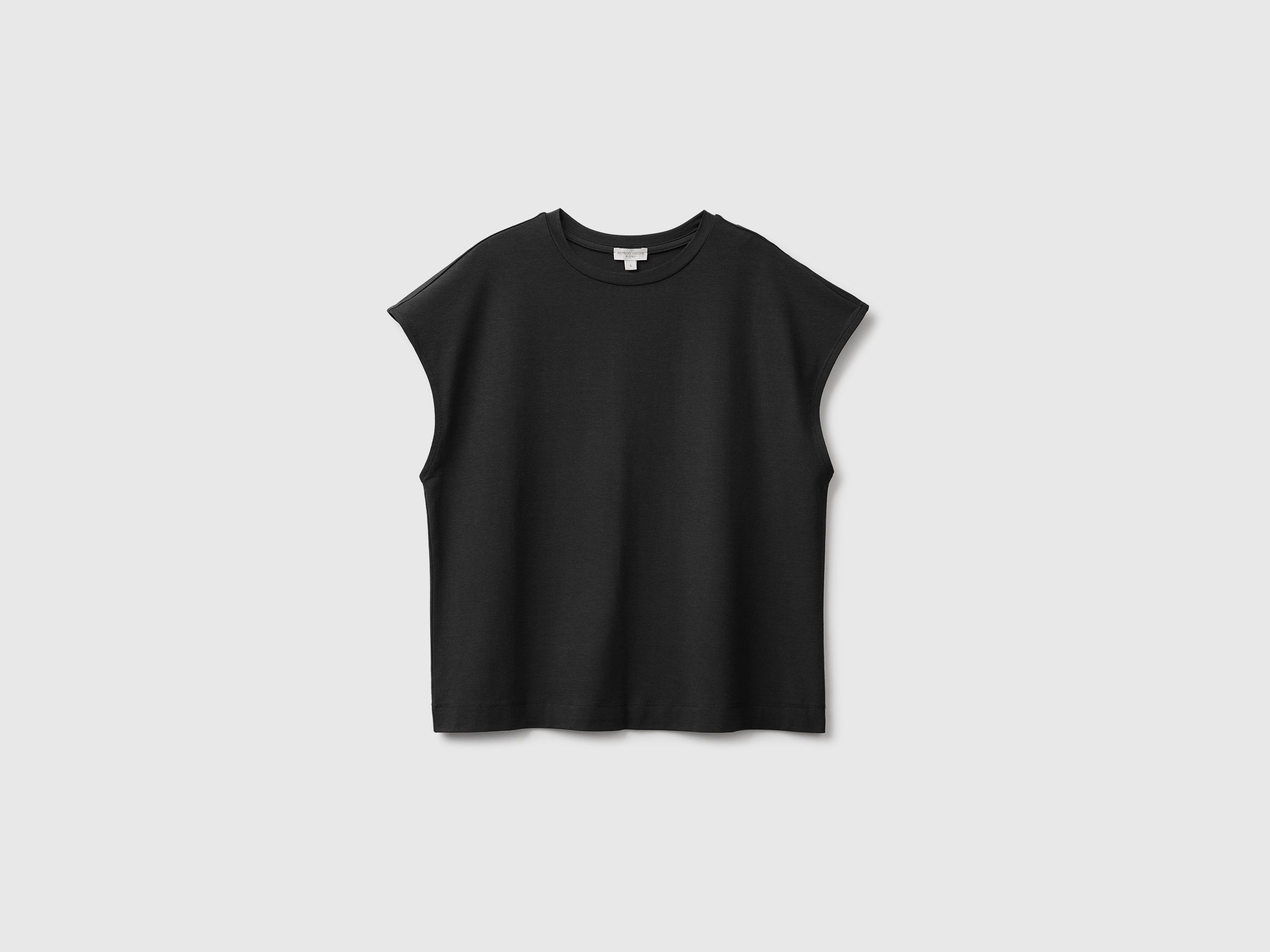 T-shirt em mistura de viscose de bambu - ucb_image_FS
