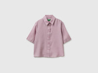 Short shirt in pure linen - ucb_image_FS