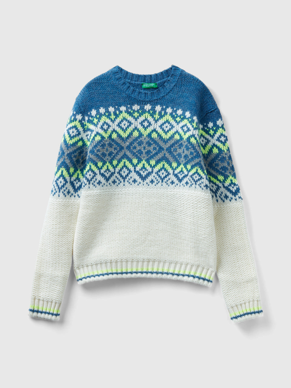 Camisola jacquard com detalhes fluorescentes - ucb_image_FS