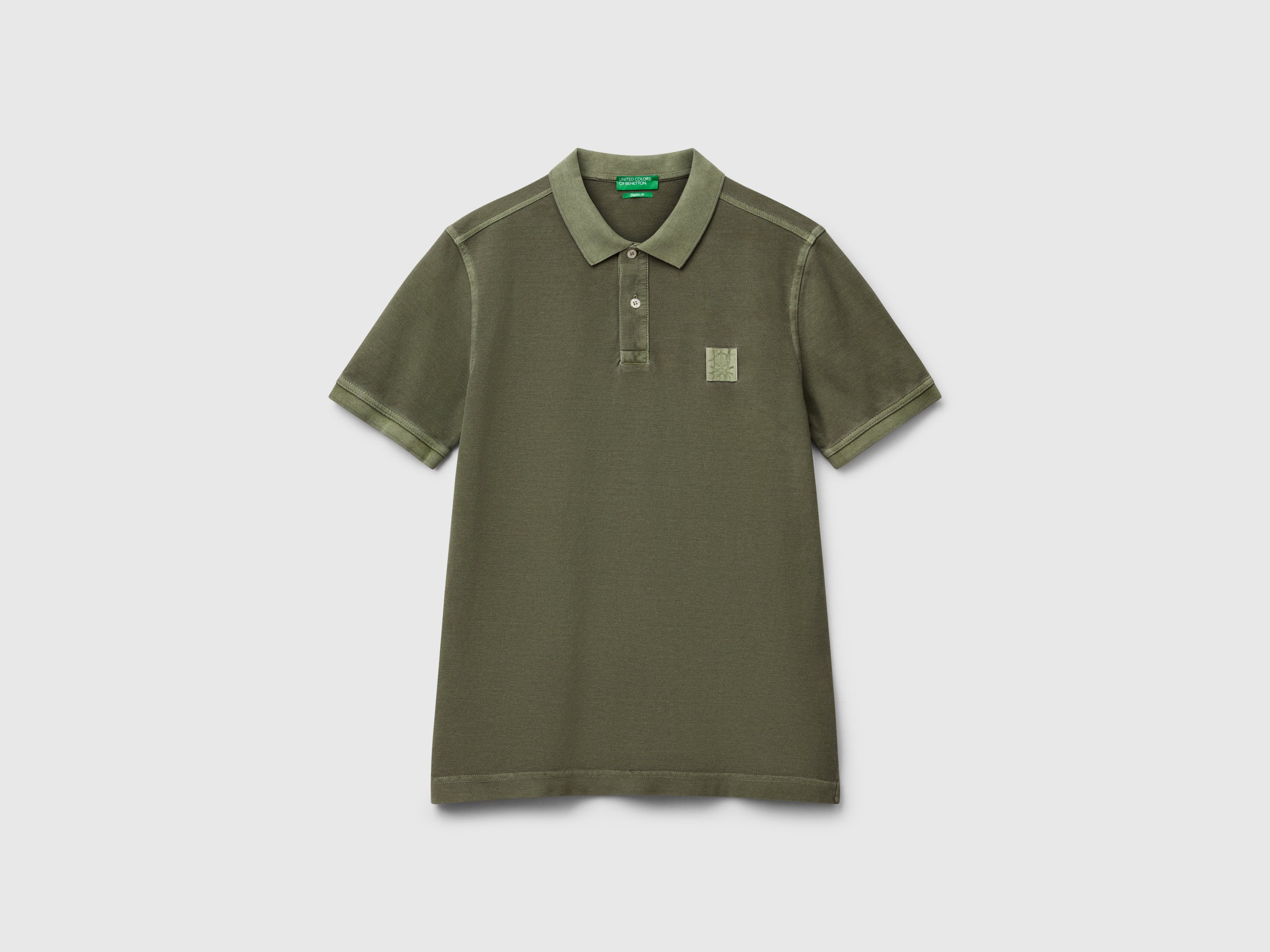 Polo verde militar regular fit - ucb_image_FS