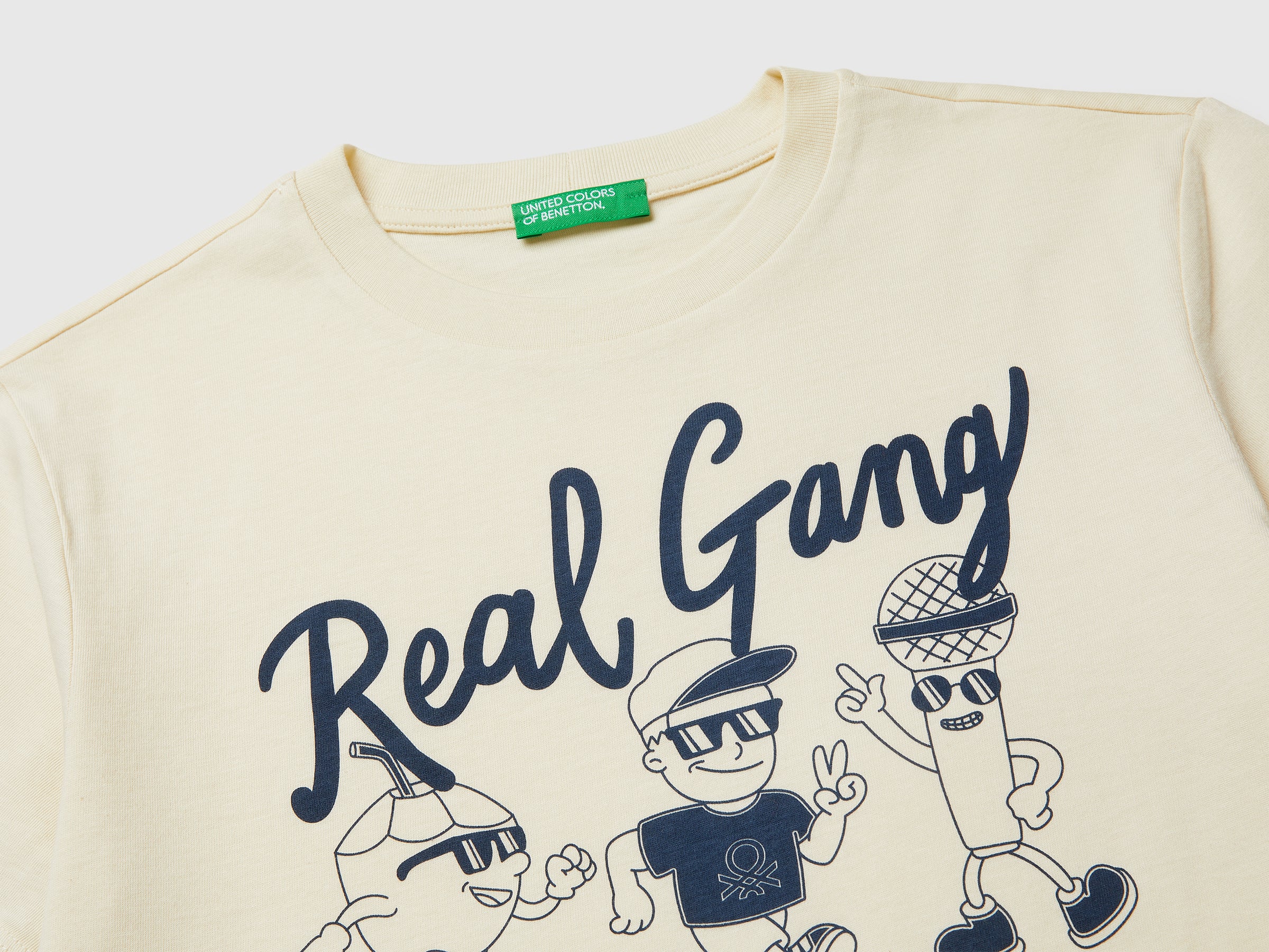Organic cotton printed T-shirt - ucb_image_DS1