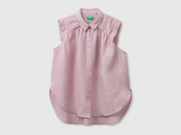 100% linen sleeveless blouse - ucb_image_FS