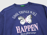 Sweatshirt with print and sequins - ucb_image_DS1