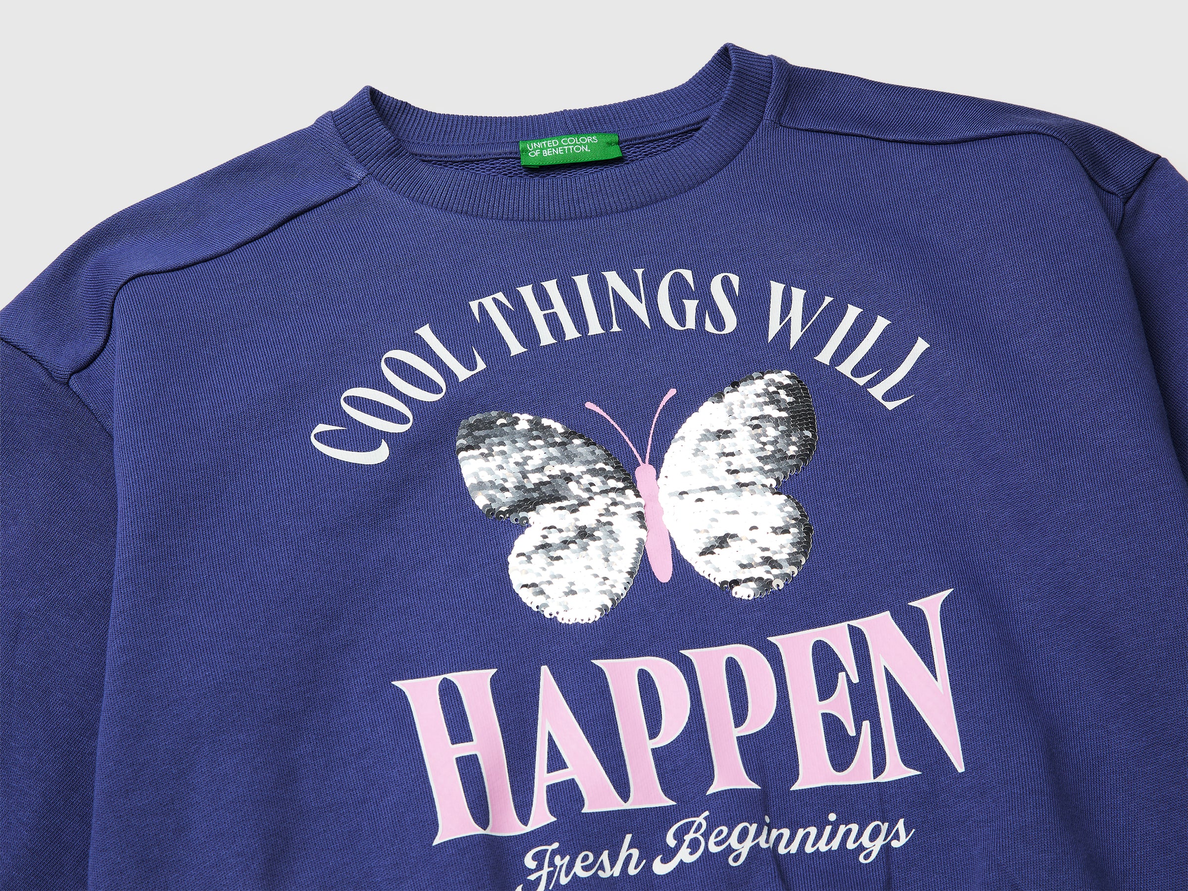 Sweatshirt with print and sequins - ucb_image_DS1