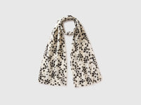 Patterned linen blend scarf - ucb_image_FS