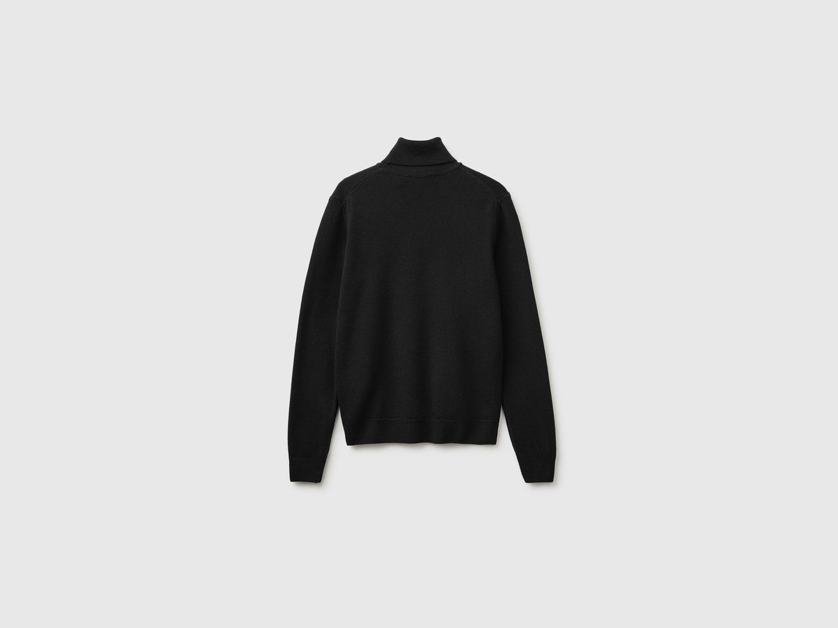 Camisola de gola alta 100% lã Merino - ucb_image_BS