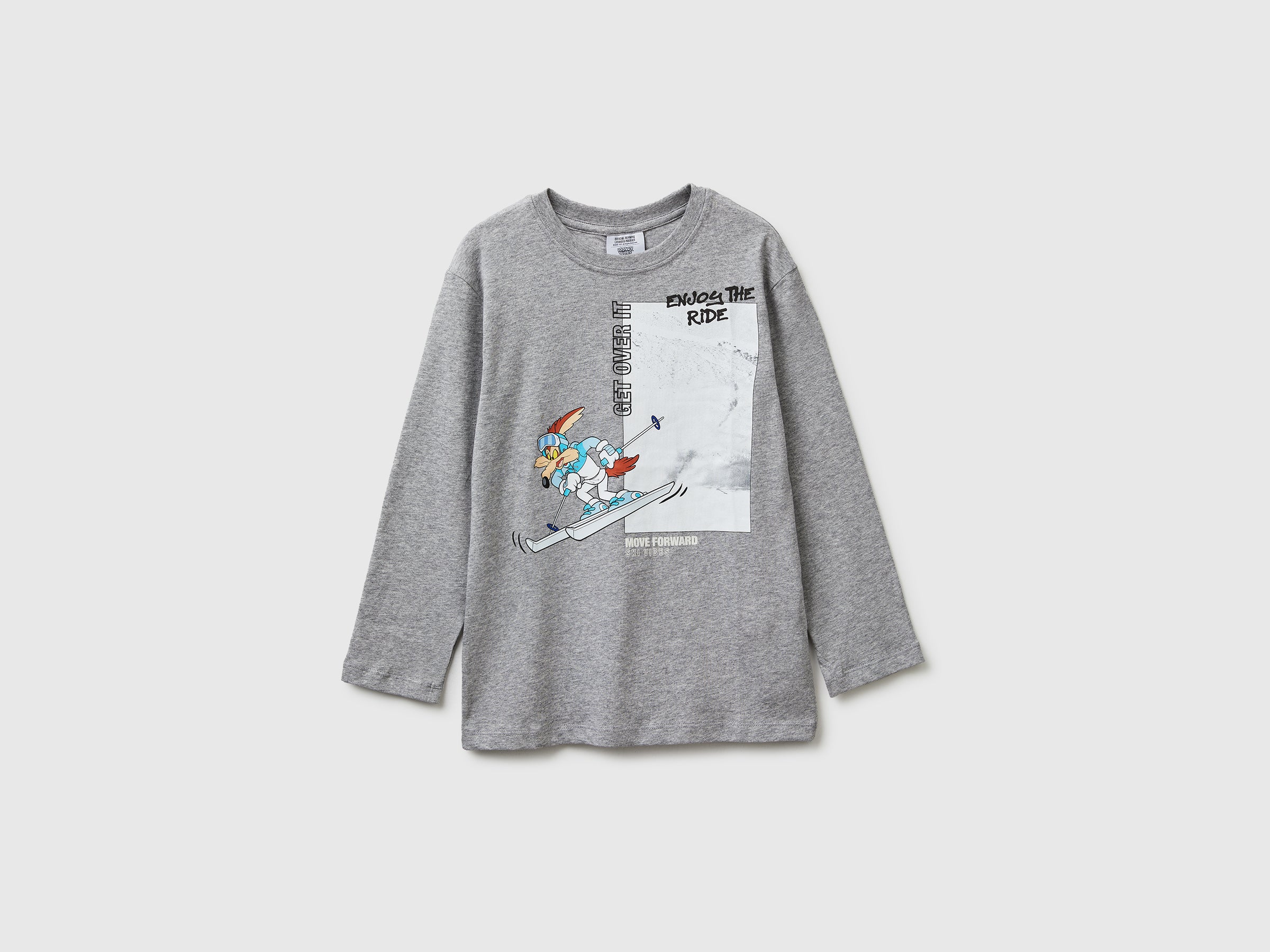 Looney Tunes x Olympic Collection gray t-shirt - ucb_image_FS