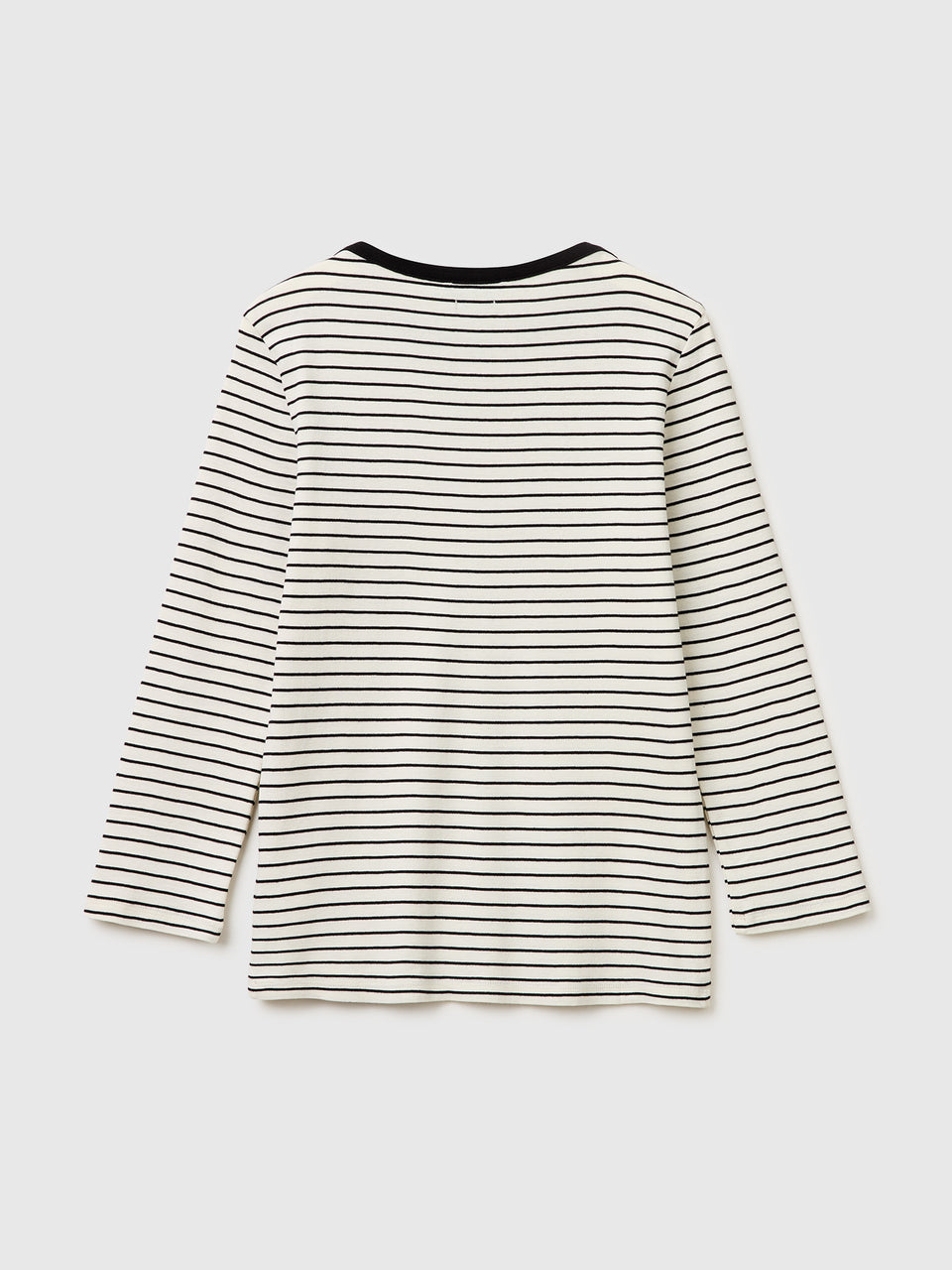 Striped t-shirt with boat neck - ucb_image_BS