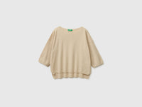 Boxy fit linen blend sweater - ucb_image_FS