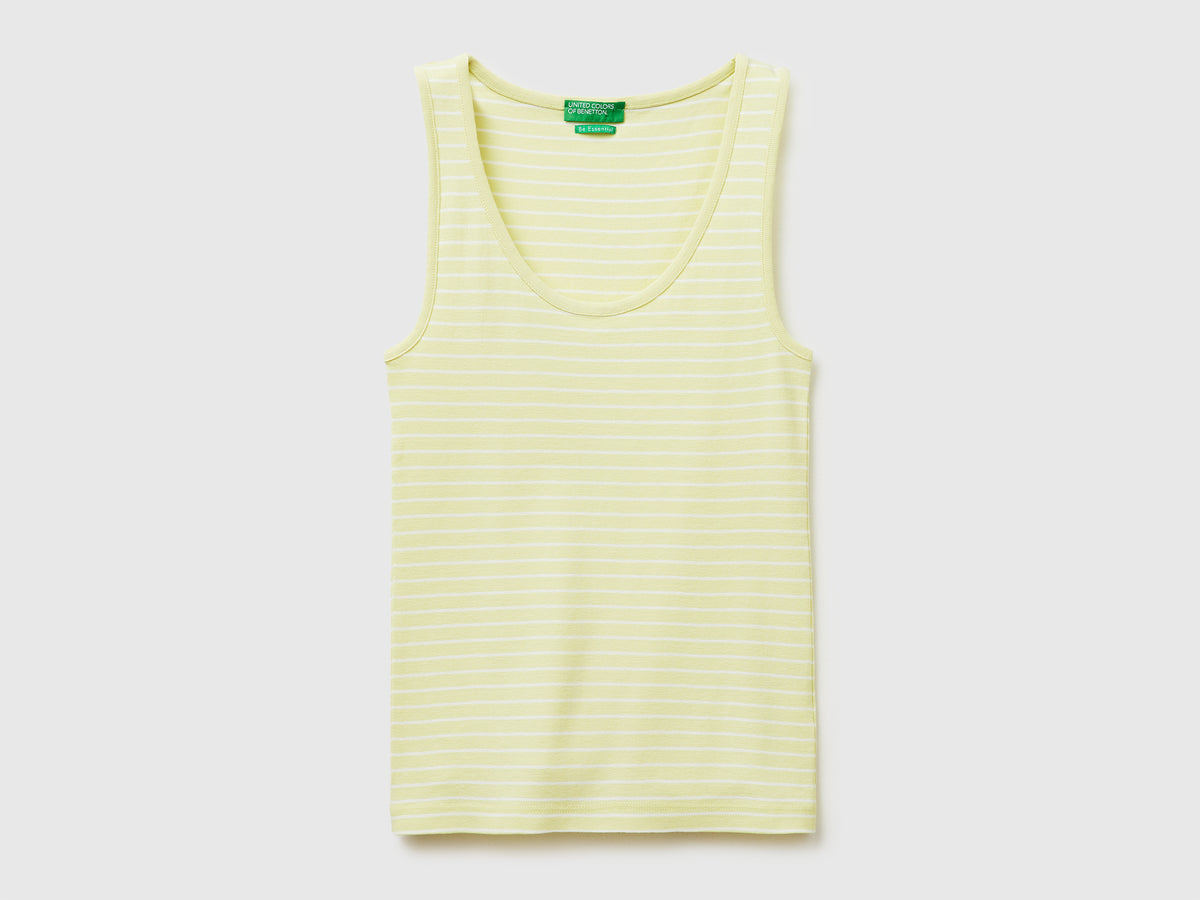 Striped tank top in pure cotton - ucb_image_FS