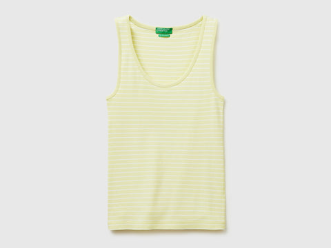 Striped tank top in pure cotton - ucb_image_FS