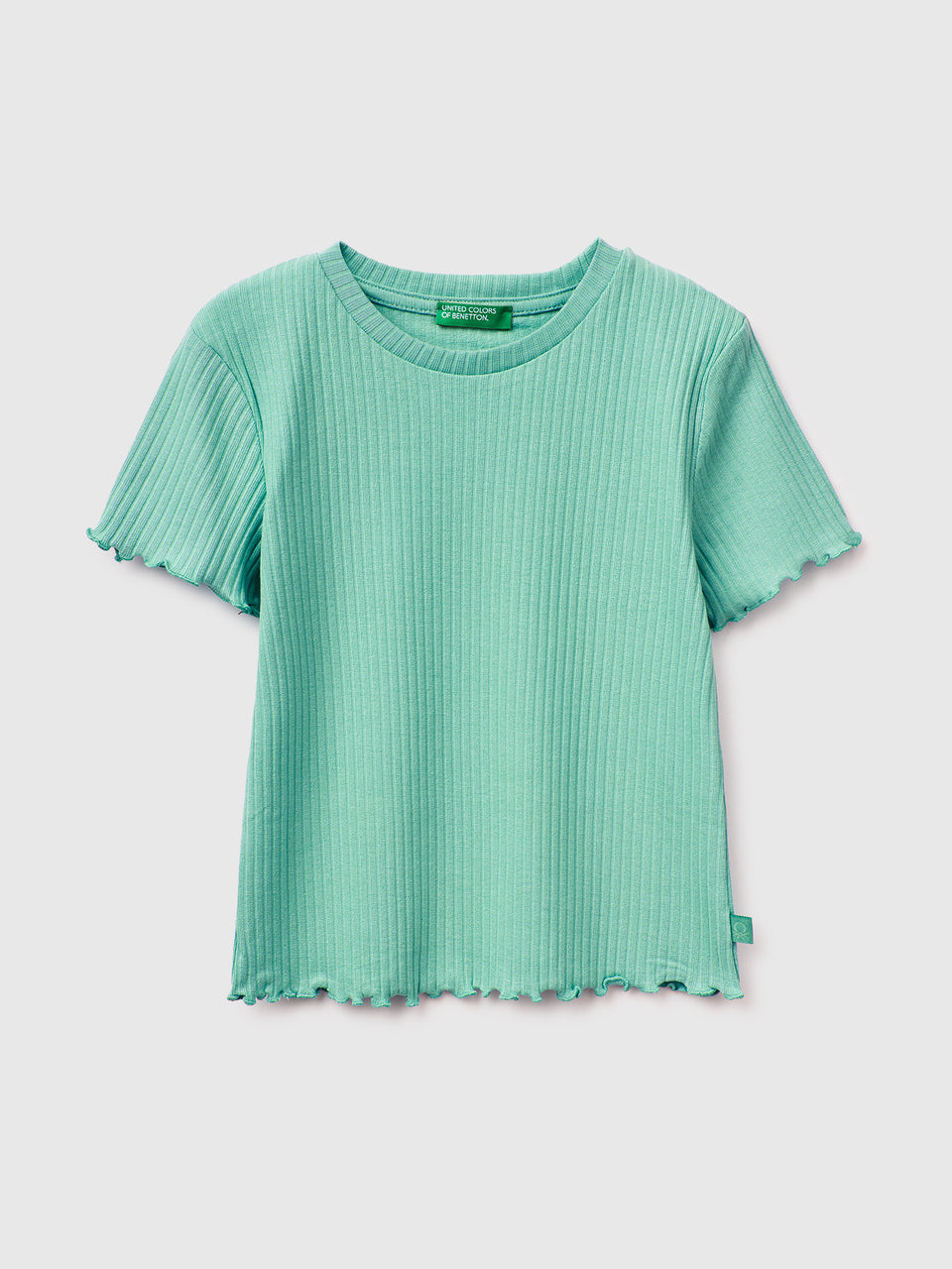 Slim fit ribbed t-shirt - ucb_image_FS