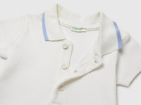 Polo onesie in organic cotton - ucb_image_DS1