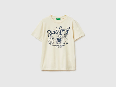 Organic cotton printed T-shirt - ucb_image_FS