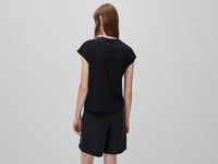 T-shirt em mistura de viscose de bambu - ucb_image_B