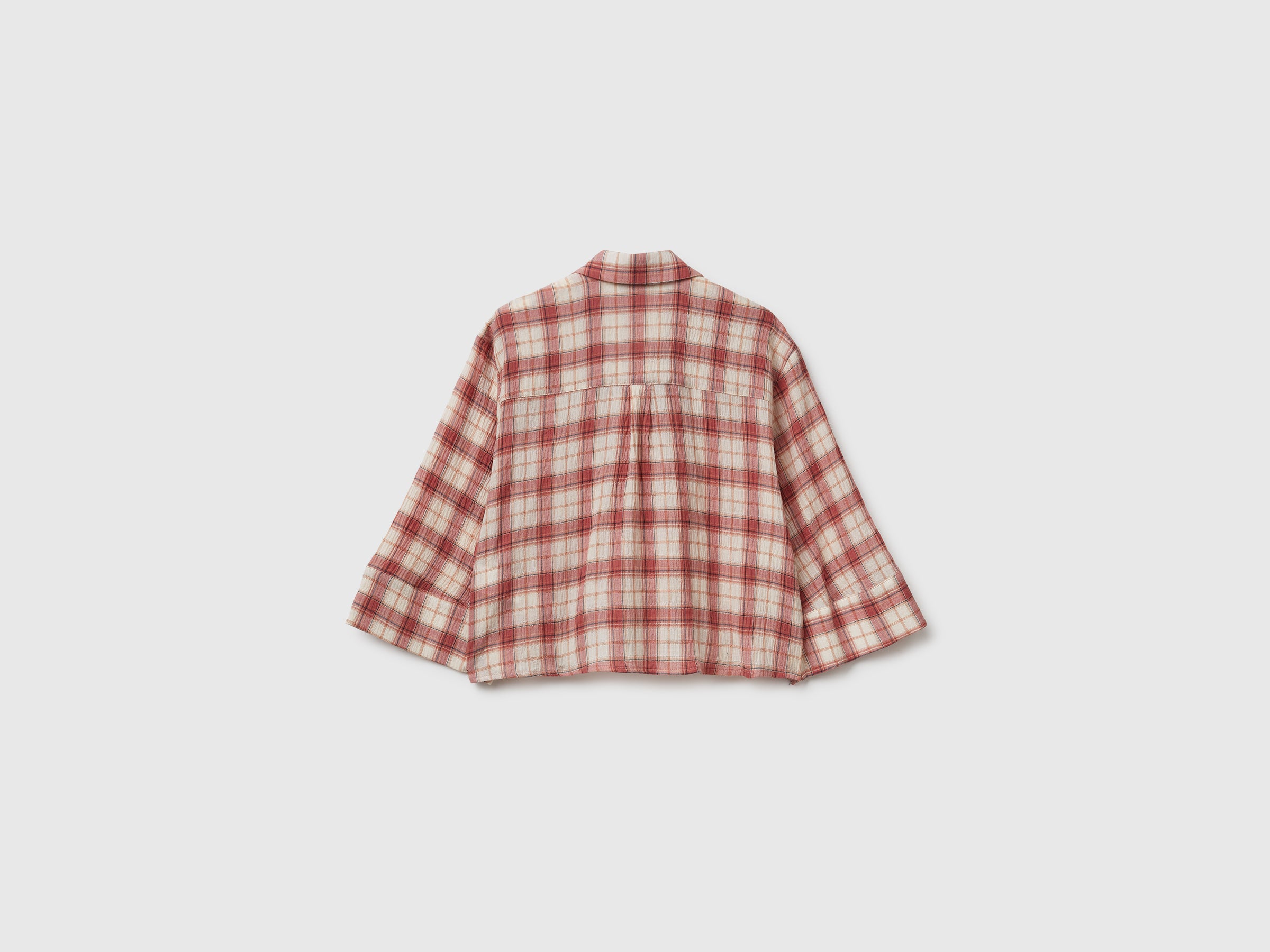 Camisa aos quadrados com folhos - ucb_image_BS