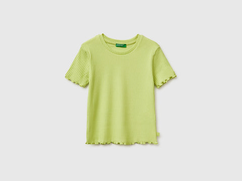 Slim fit ribbed t-shirt - ucb_image_FS