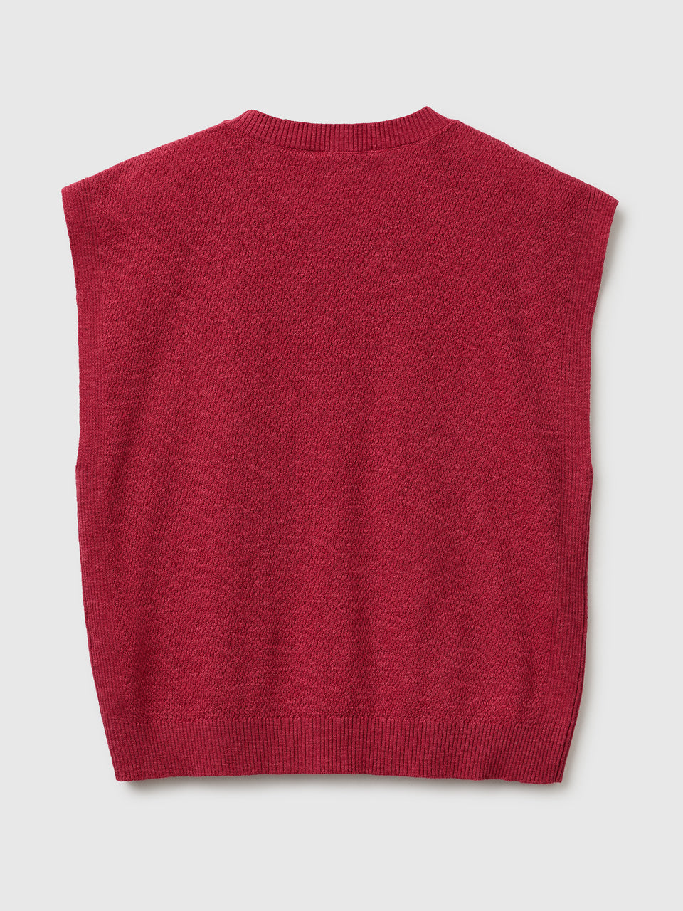 Sleeveless linen blend sweater - ucb_image_BS