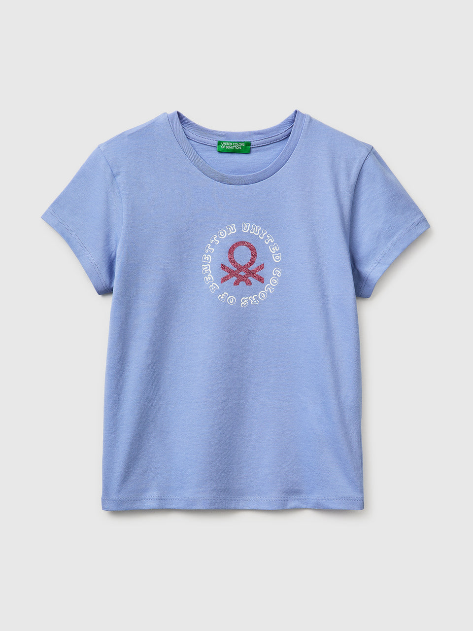 T-shirt with glitter print - ucb_image_FS