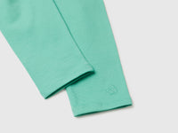 Leggings in stretch cotton with logo - ucb_image_DS1