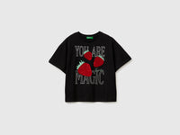T-shirt with print and sequins - ucb_image_FS